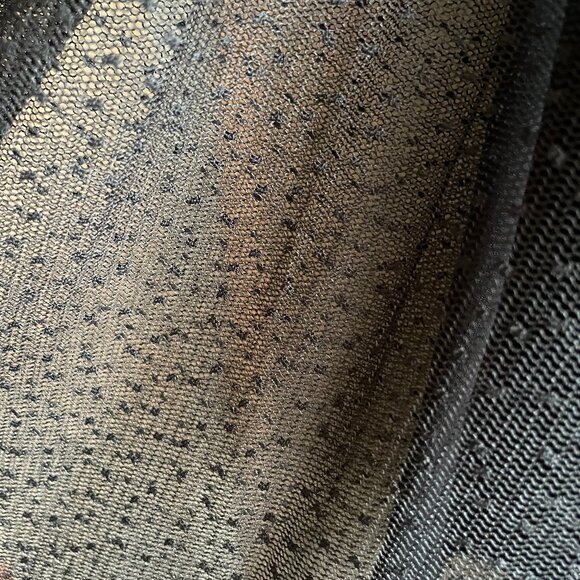 French Connection Sheer Off-The-Shoulder Mesh Bustier Dress - Picture 5 of 7